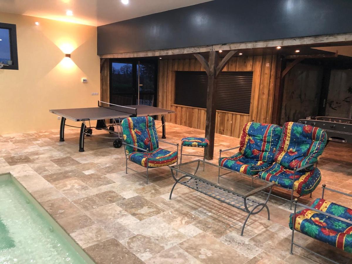 Cottage Piscine Interieure31Degres Zoo La Fleche24H Du Mans Clermont-Creans Ngoại thất bức ảnh