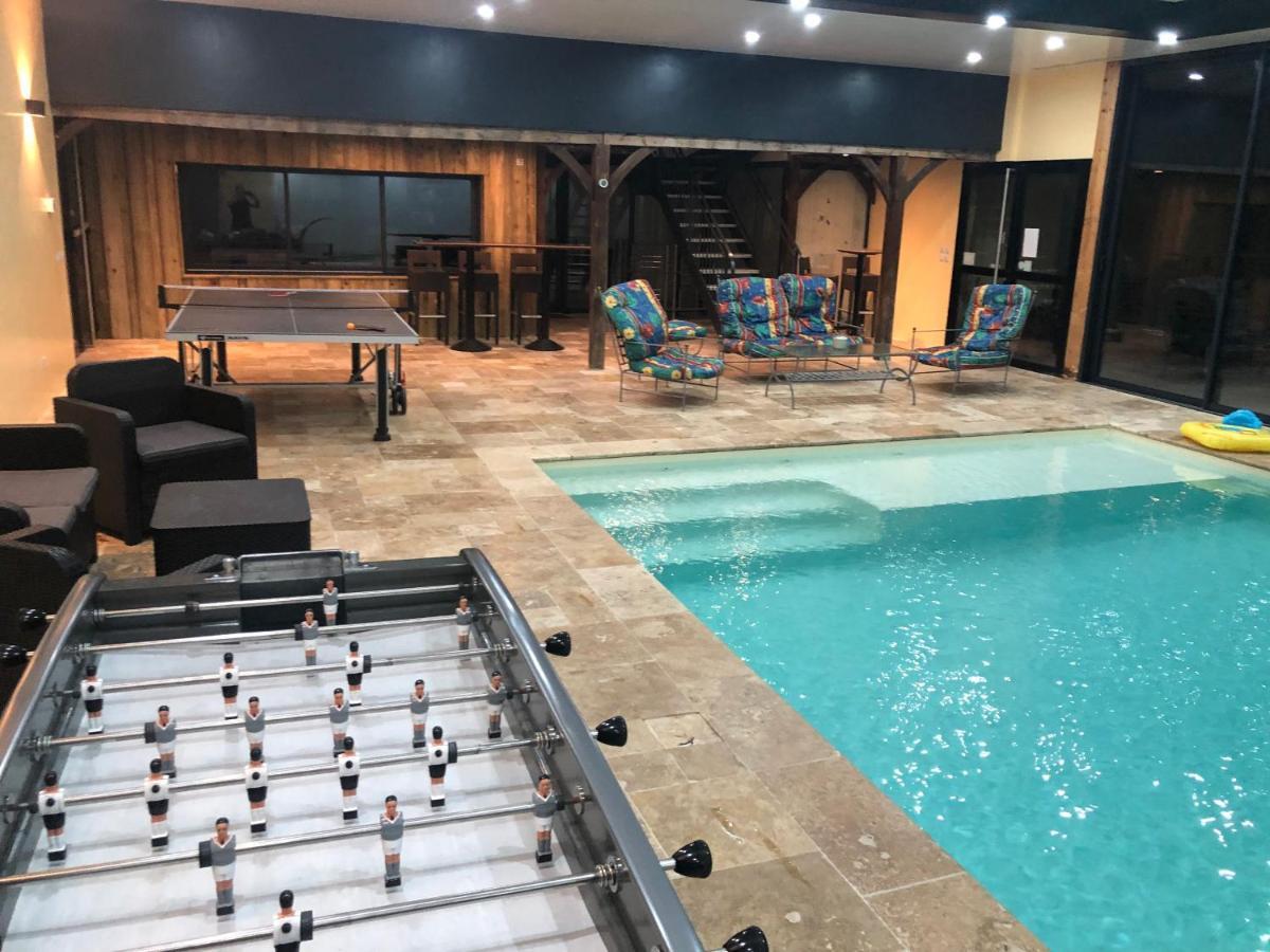 Cottage Piscine Interieure31Degres Zoo La Fleche24H Du Mans Clermont-Creans Ngoại thất bức ảnh