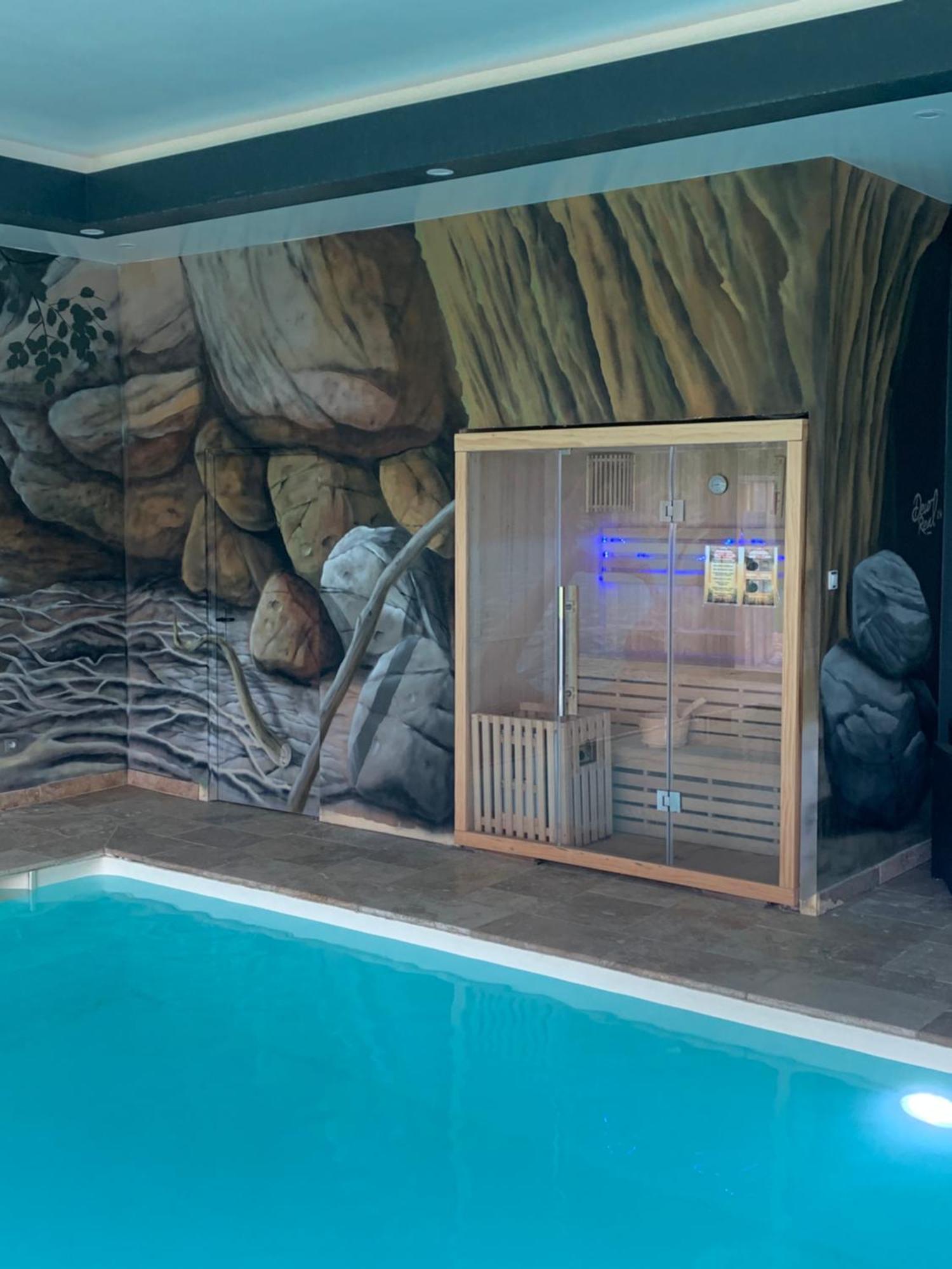 Cottage Piscine Interieure31Degres Zoo La Fleche24H Du Mans Clermont-Creans Ngoại thất bức ảnh